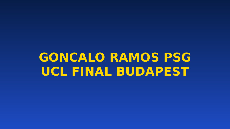 PSG Ở Budapest: Dembélé Gánh Vác Giấc Mơ Champions League Của Thành Paris Sau Khi Mbappé Rời Đi